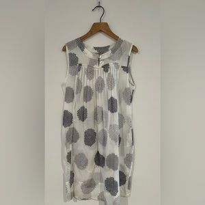 Lightweight cotton print dress